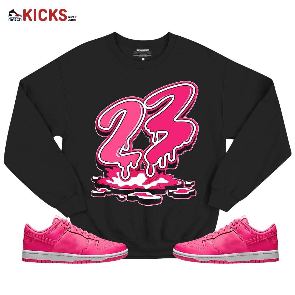23 Drip Sneaker Shirt Match Dunk Low Hyper Pink, Dunk Low Hot Pink MKO T-Shirt 23 Drip Sneaker Shirt Match Dunk Low Hyper Pink, Dunk Low Hot Pink MKO T-Shirt