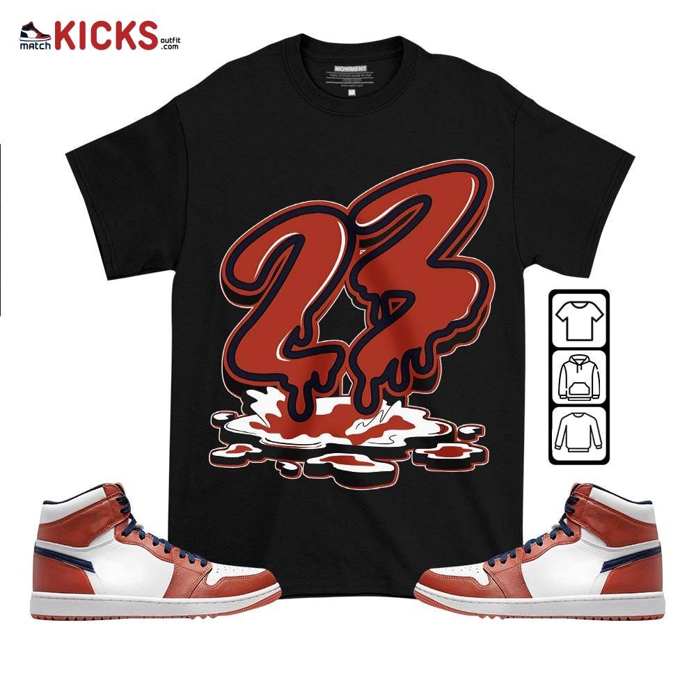 23 Drip Sneaker Shirt Match Eastside Golf 1s, Jordan 1 High Eastside Golf MKO T-Shirt