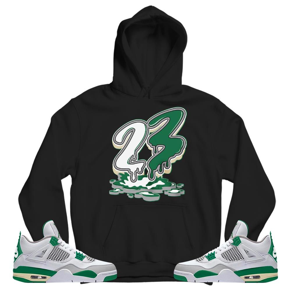 23 Drip Sneaker Shirt Match Retro Pine Green 4s, Jordan 4 Pine Green MKO T-Shirt