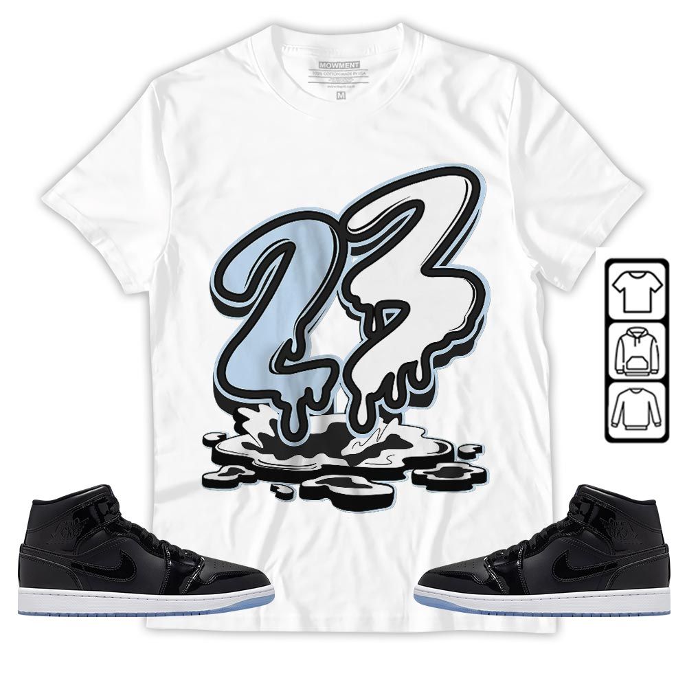 23 Drip Sneaker Shirt Match Space Jam 1s, Jordan 1 Mid Space Jam MKO Sweatshirt