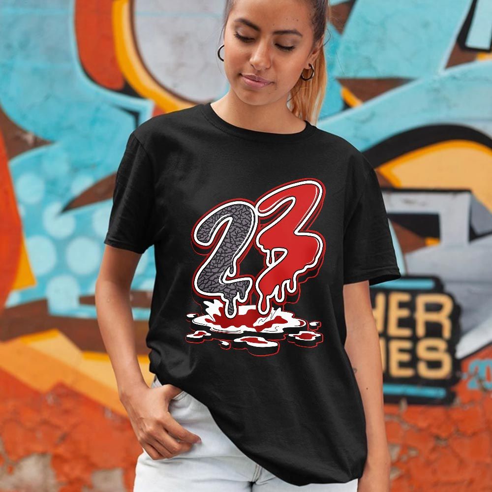23 Drip Sneaker Shirt Match White Cement 3s, Jordan Retro 3 White Cement MKO T-Shirt 23 Drip Sneaker Shirt Match White Cement 3s, Jordan Retro 3 White Cement MKO T-Shirt
