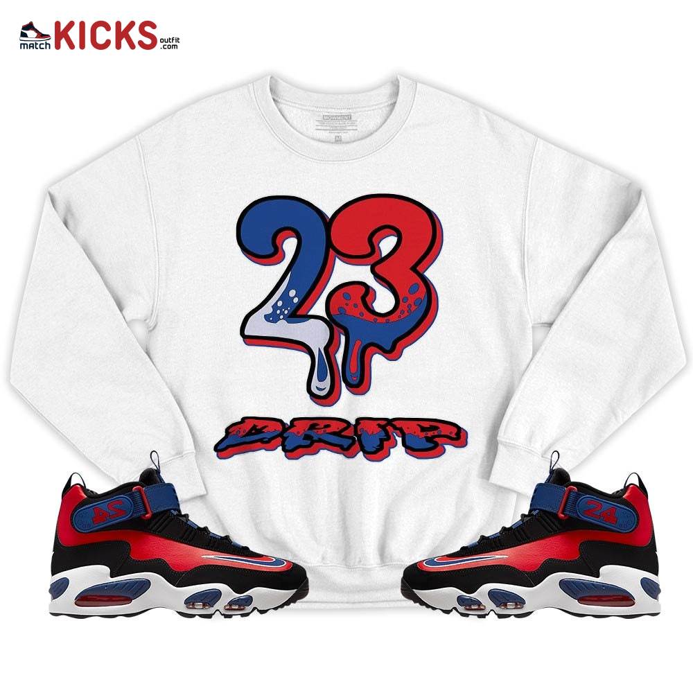 23 Dripping Sneaker Shirt Match Max 1 Navy Red Black, Air Griffey Max 1 Black Red Navy Blue MKO T-Shirt 23 Dripping Sneaker Shirt Match Max 1 Navy Red Black, Air Griffey Max 1 Black Red Navy Blue MKO T-Shirt