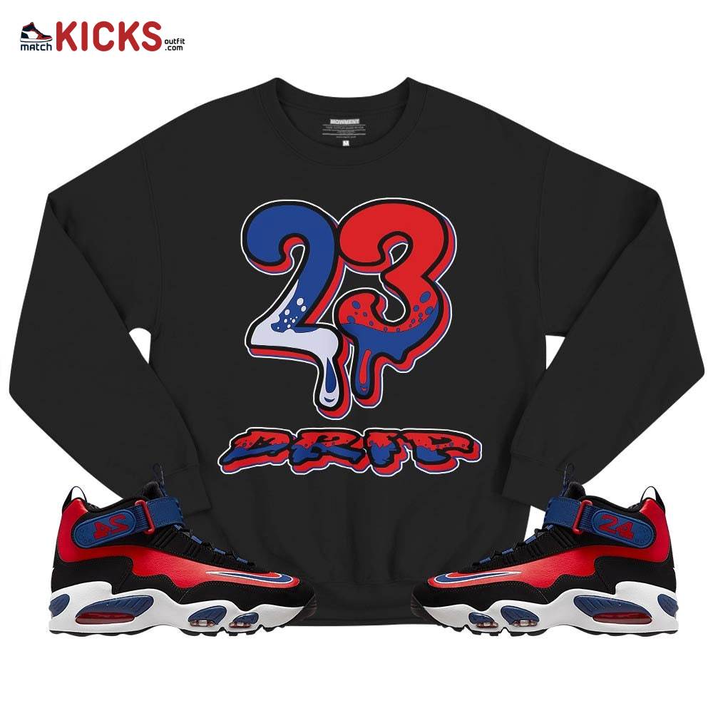 23 Dripping Sneaker Shirt Match Max 1 Navy Red Black, Air Griffey Max 1 Black Red Navy Blue MKO T-Shirt 23 Dripping Sneaker Shirt Match Max 1 Navy Red Black, Air Griffey Max 1 Black Red Navy Blue MKO T-Shirt