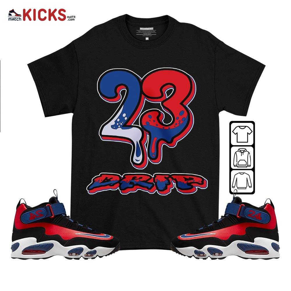 23 Dripping Sneaker Shirt Match Max 1 Navy Red Black, Air Griffey Max 1 Black Red Navy Blue MKO T-Shirt 23 Dripping Sneaker Shirt Match Max 1 Navy Red Black, Air Griffey Max 1 Black Red Navy Blue MKO T-Shirt