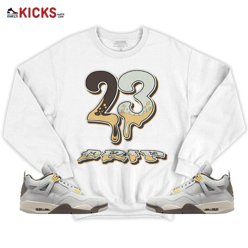 23 Dripping Sneaker Shirt Match Retro Craft 4s, Jordan 4 Craft Photon Dust MKO T-Shirt 23 Dripping Sneaker Shirt Match Retro Craft 4s, Jordan 4 Craft Photon Dust MKO T-Shirt