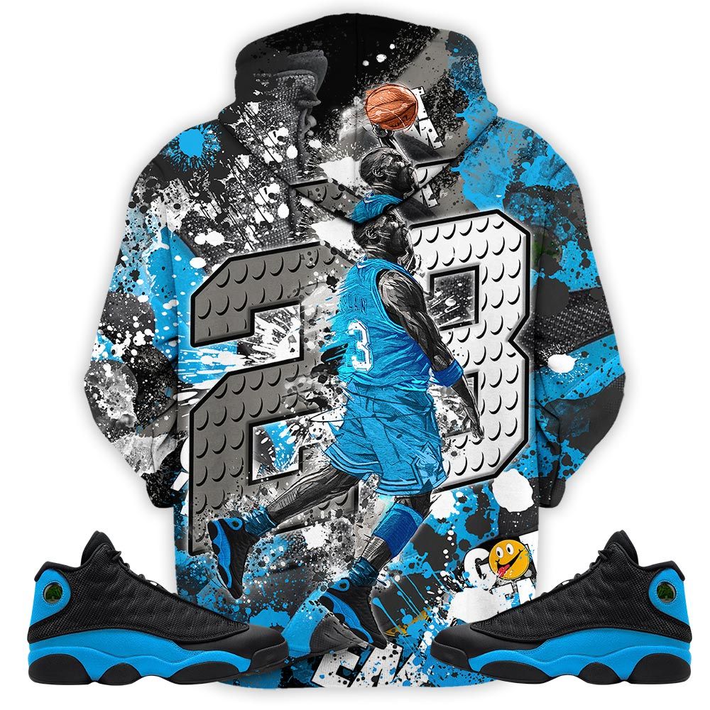 23 Michael Sneaker Shirt Match Black University Blue 13S, Jordan 13 Black University Blue 2022 Hoodie Sweatshirt Tee All Over Print MKO Shirt 23 Michael Sneaker Shirt Match Black University Blue 13S, Jordan 13 Black University Blue 2022 Hoodie Sweatshirt Tee All Over Print MKO Shirt