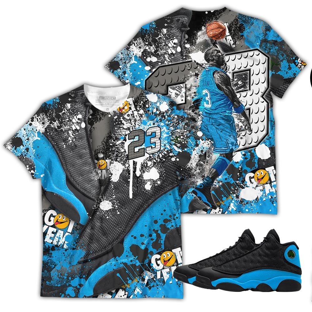 23 Michael Sneaker Shirt Match Black University Blue 13S, Jordan 13 Black University Blue 2022 Hoodie Sweatshirt Tee All Over Print MKO Shirt 23 Michael Sneaker Shirt Match Black University Blue 13S, Jordan 13 Black University Blue 2022 Hoodie Sweatshirt Tee All Over Print MKO Shirt