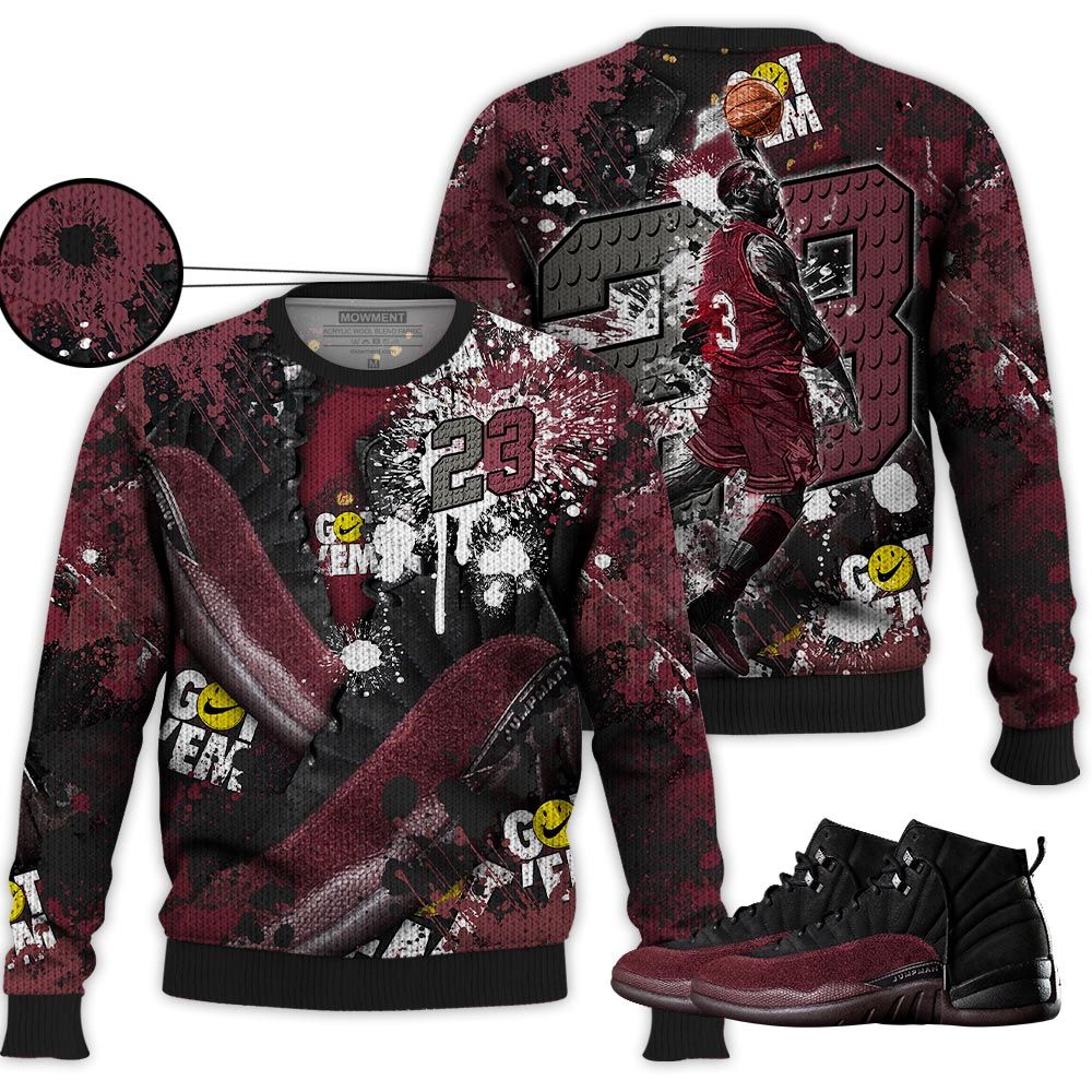 23 Michael Sneaker Shirt Match Burgundy Crush 12S, Jordan 12 A Ma Maniere Hoodie Sweatshirt Tee All Over Print MKO Shirt 23 Michael Sneaker Shirt Match Burgundy Crush 12S, Jordan 12 A Ma Maniere Hoodie Sweatshirt Tee All Over Print MKO Shirt
