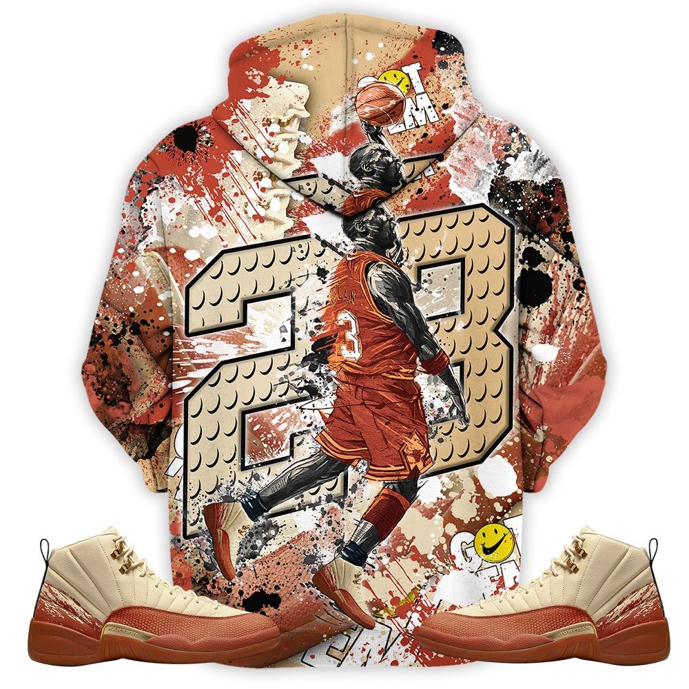 23 Michael Sneaker Shirt Match Eastside Golf 12S, Jordan 12 Retro Eastside Golf Hoodie Sweatshirt Tee All Over Print MKO Shirt
