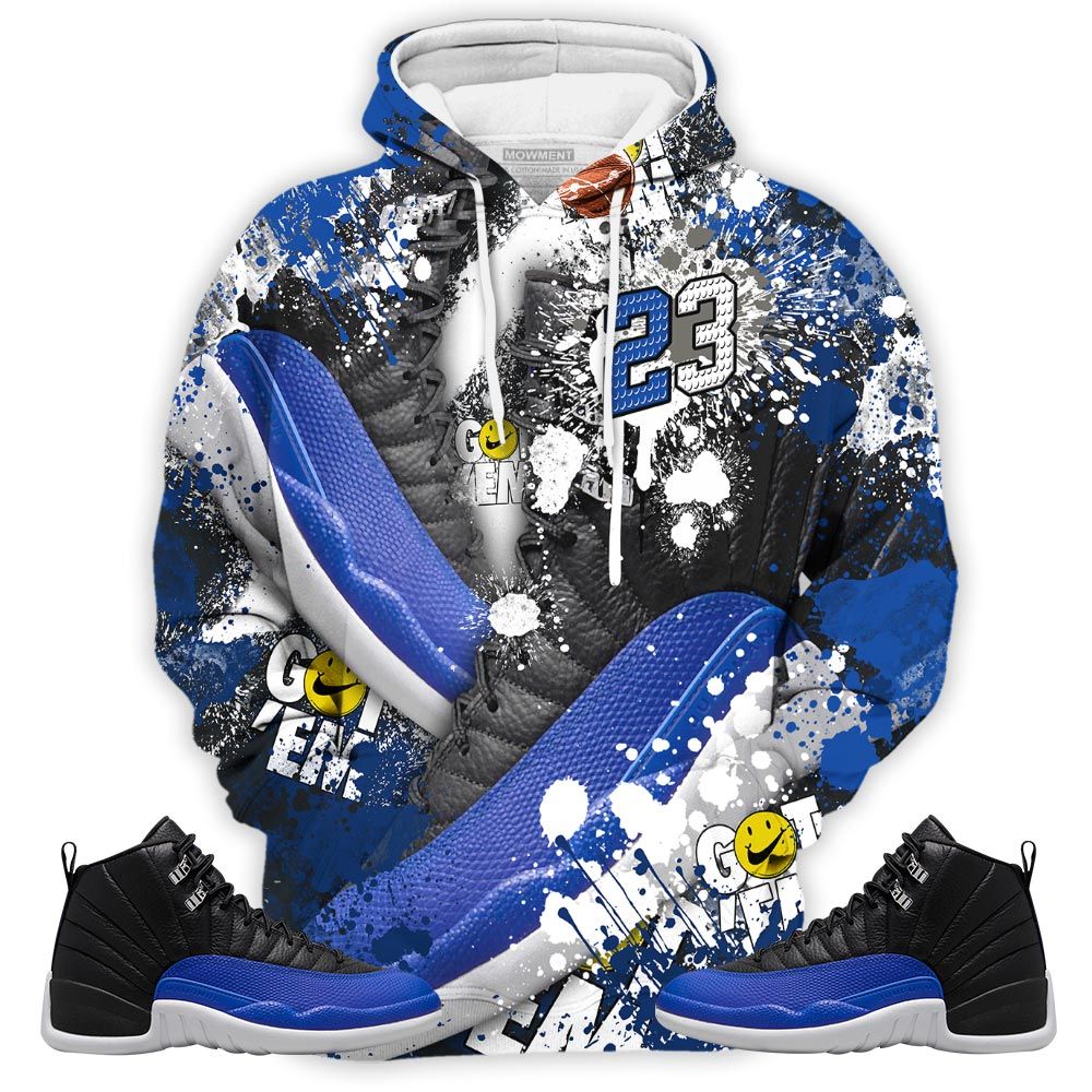 23 Michael Sneaker Shirt Match Hyper Royal 12S, Jordan 12 Hyper Royal Hoodie Sweatshirt Tee All Over Print MKO Shirt 23 Michael Sneaker Shirt Match Hyper Royal 12S, Jordan 12 Hyper Royal Hoodie Sweatshirt Tee All Over Print MKO Shirt