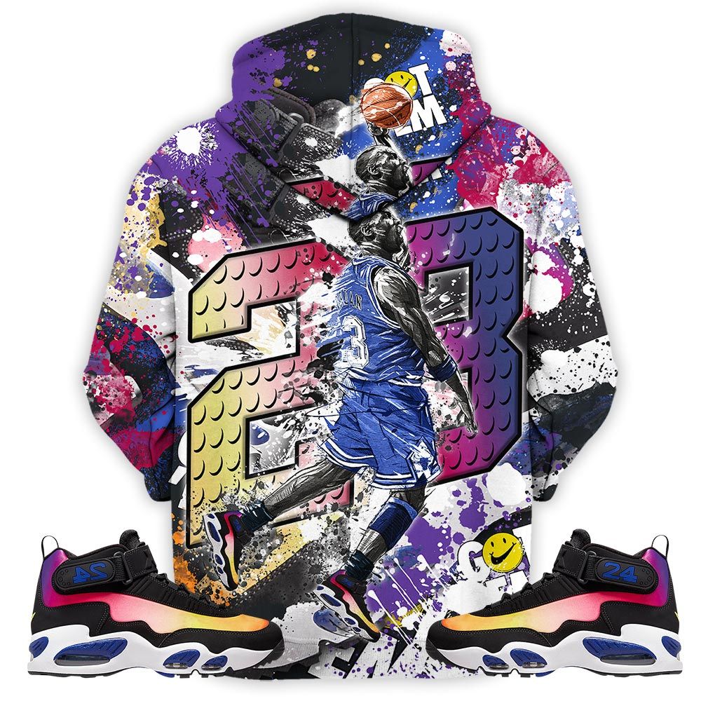 23 Michael Sneaker Shirt Match Max 1 Los Angeles, Air Griffey Max 1 Los Angeles Hoodie Sweatshirt Tee All Over Print MKO Shirt