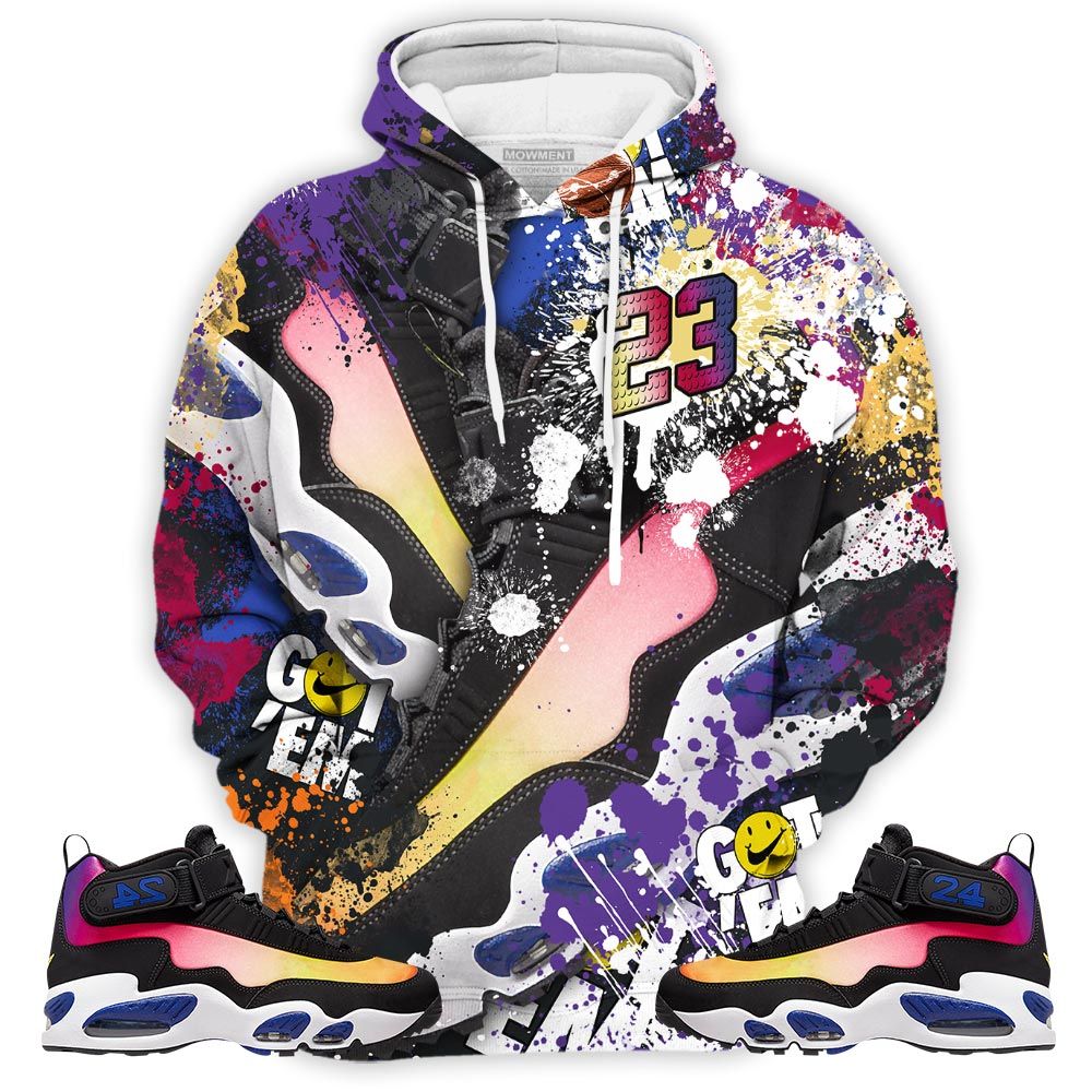 23 Michael Sneaker Shirt Match Max 1 Los Angeles, Air Griffey Max 1 Los Angeles Hoodie Sweatshirt Tee All Over Print MKO Shirt