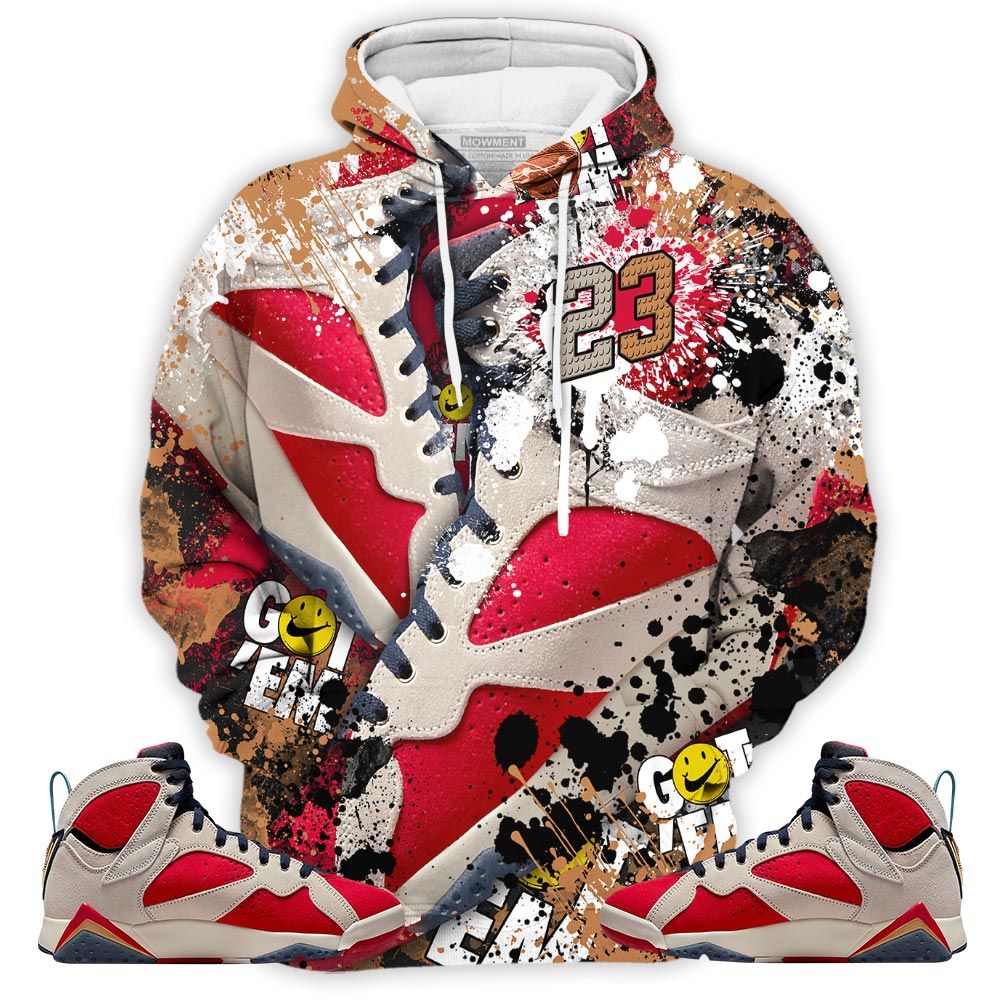 23 Michael Sneaker Shirt Match Trophy Room 7S, Jordan 7 Trophy Room Hoodie Sweatshirt Tee All Over Print MKO Shirt 23 Michael Sneaker Shirt Match Trophy Room 7S, Jordan 7 Trophy Room Hoodie Sweatshirt Tee All Over Print MKO Shirt