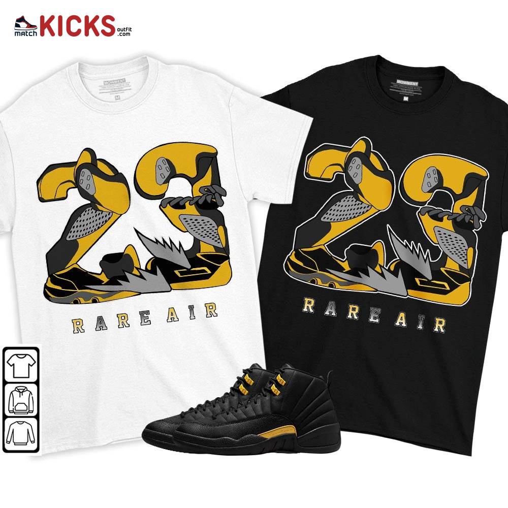 23 Rare Air Sneaker Shirt Match Black Taxi 12s, Jordan 12 Retro Black Taxi MKO T-Shirt 23 Rare Air Sneaker Shirt Match Black Taxi 12s, Jordan 12 Retro Black Taxi MKO T-Shirt