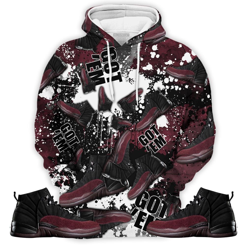 23 Rare Air Sneaker Shirt Match Burgundy Crush 12S, Jordan 12 A Ma Maniere Hoodie Sweatshirt Tee All Over Print MKO Shirt 23 Rare Air Sneaker Shirt Match Burgundy Crush 12S, Jordan 12 A Ma Maniere Hoodie Sweatshirt Tee All Over Print MKO Shirt