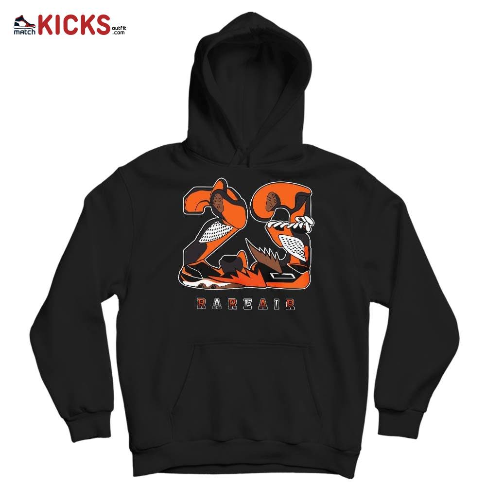 23 Rare Air Sneaker Shirt Match Dunk Black Orange, Dunk High GS Safety Orange MKO T-Shirt 23 Rare Air Sneaker Shirt Match Dunk Black Orange, Dunk High GS Safety Orange MKO T-Shirt