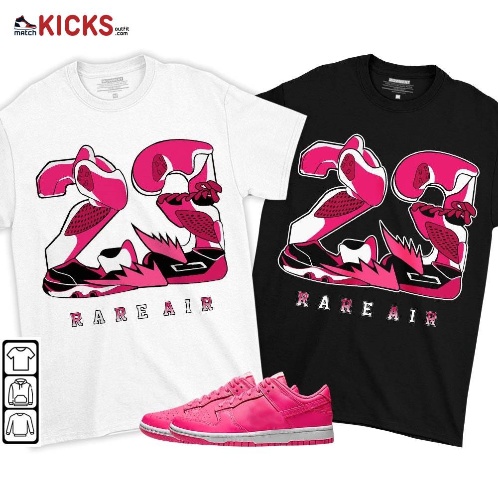 23 Rare Air Sneaker Shirt Match Dunk Low Hyper Pink, Dunk Low Hot Pink MKO T-Shirt 23 Rare Air Sneaker Shirt Match Dunk Low Hyper Pink, Dunk Low Hot Pink MKO T-Shirt