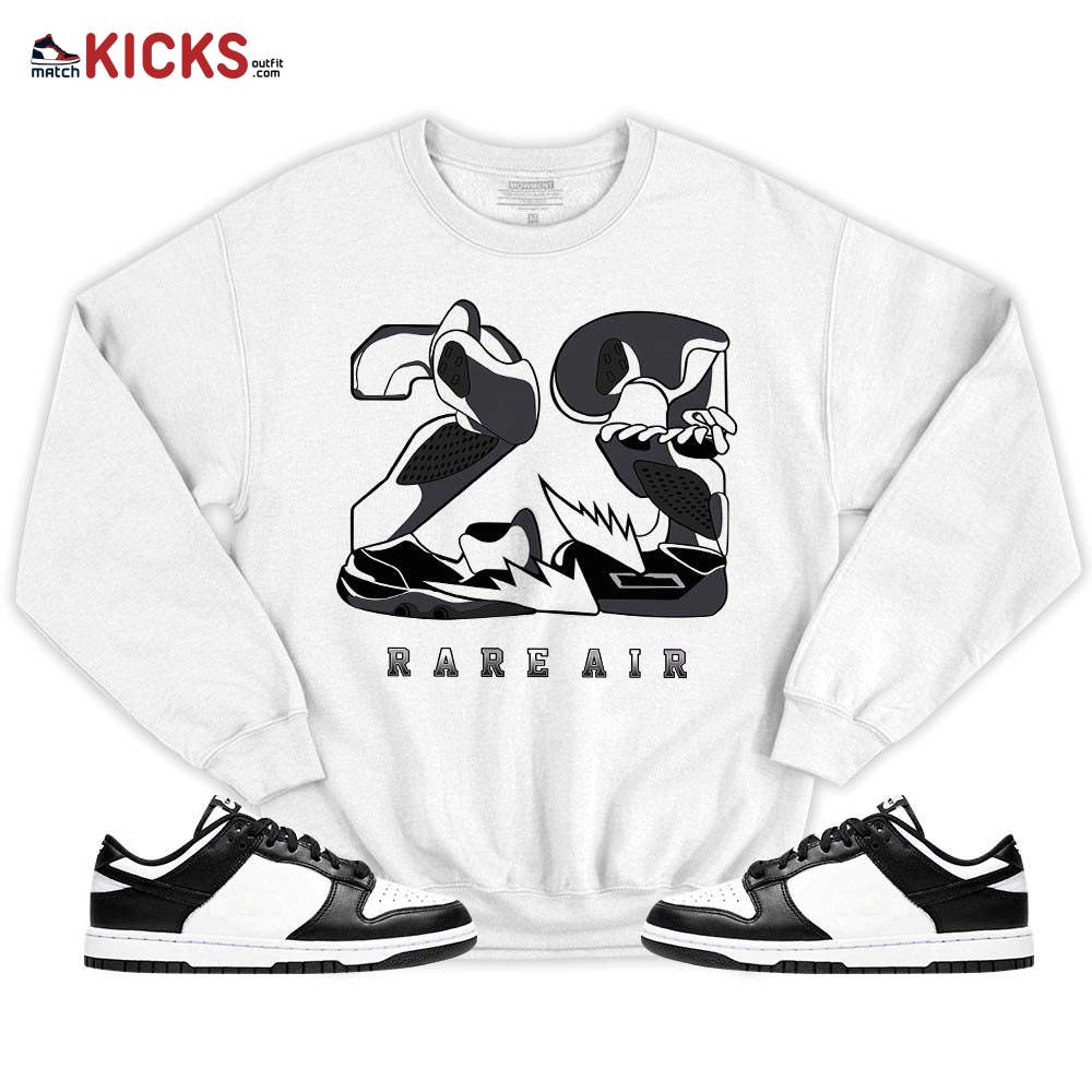 23 Rare Air Sneaker Shirt Match Low Panda Black White, Dunk Low Panda 2022 MKO T-Shirt 23 Rare Air Sneaker Shirt Match Low Panda Black White, Dunk Low Panda 2022 MKO T-Shirt