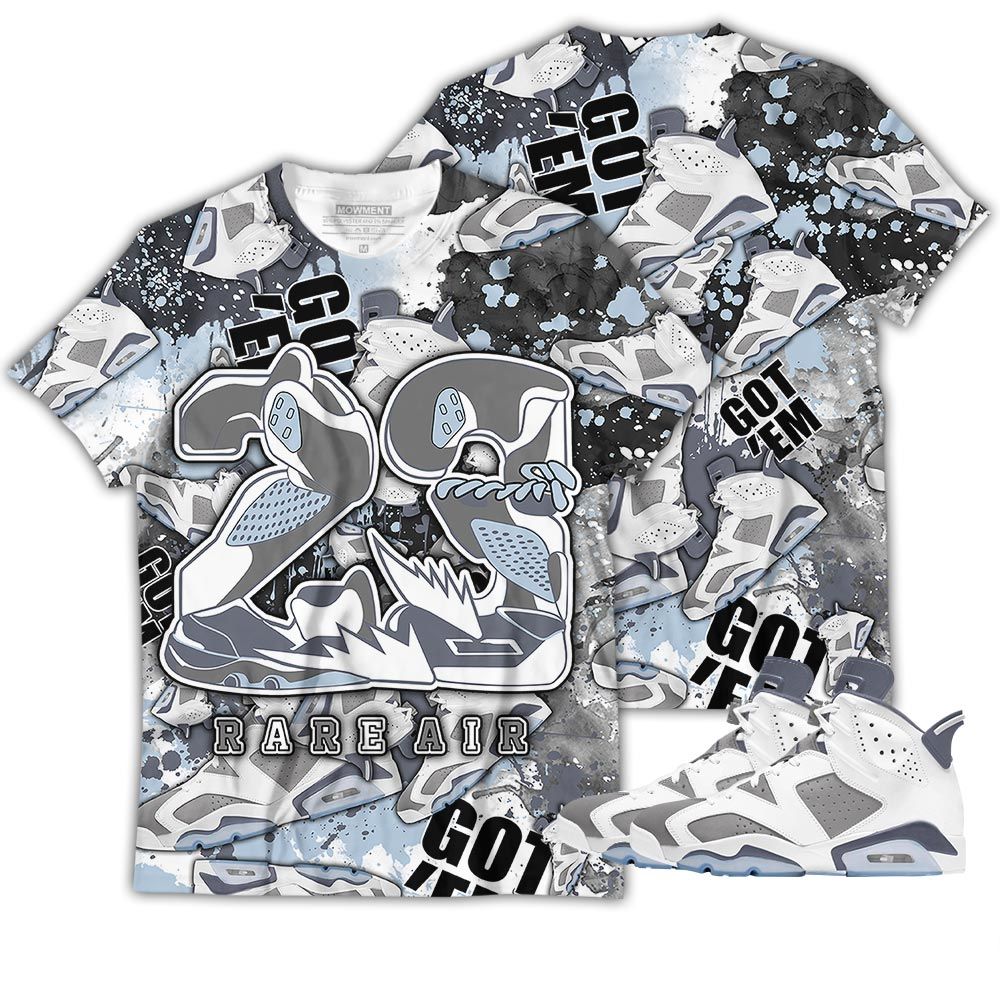 23 Rare Air Sneaker Shirt Match Retro Cool Grey 6S, Jordan 6 Cool Grey Hoodie Sweatshirt Tee All Over Print MKO Shirt 23 Rare Air Sneaker Shirt Match Retro Cool Grey 6S, Jordan 6 Cool Grey Hoodie Sweatshirt Tee All Over Print MKO Shirt