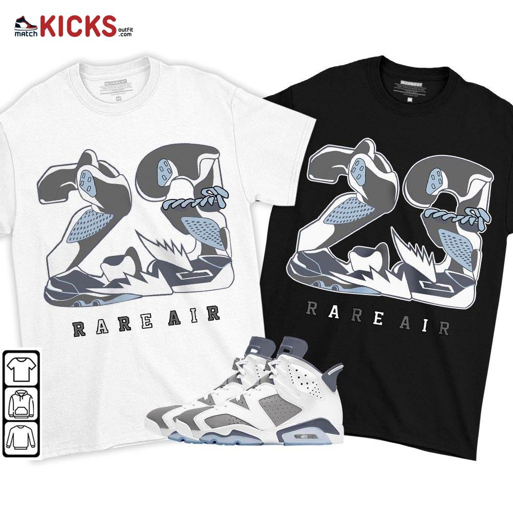 23 Rare Air Sneaker Shirt Match Retro Cool Grey 6s, Jordan 6 Cool Grey MKO T-Shirt 23 Rare Air Sneaker Shirt Match Retro Cool Grey 6s, Jordan 6 Cool Grey MKO T-Shirt