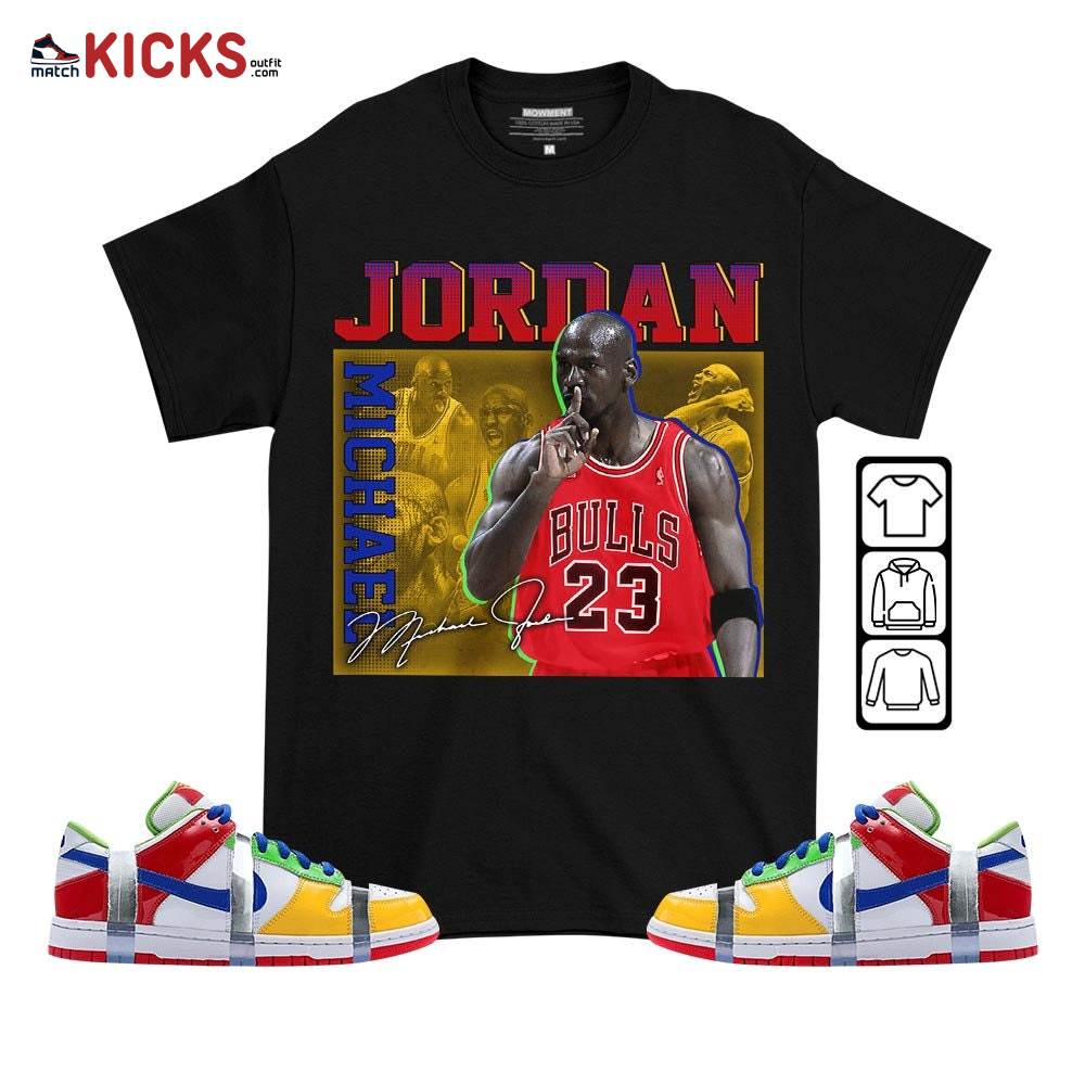 23JD Signature Sneaker Shirt Match SB Dunk Low eBay, SB Dunk Low Sandy MKO T-Shirt