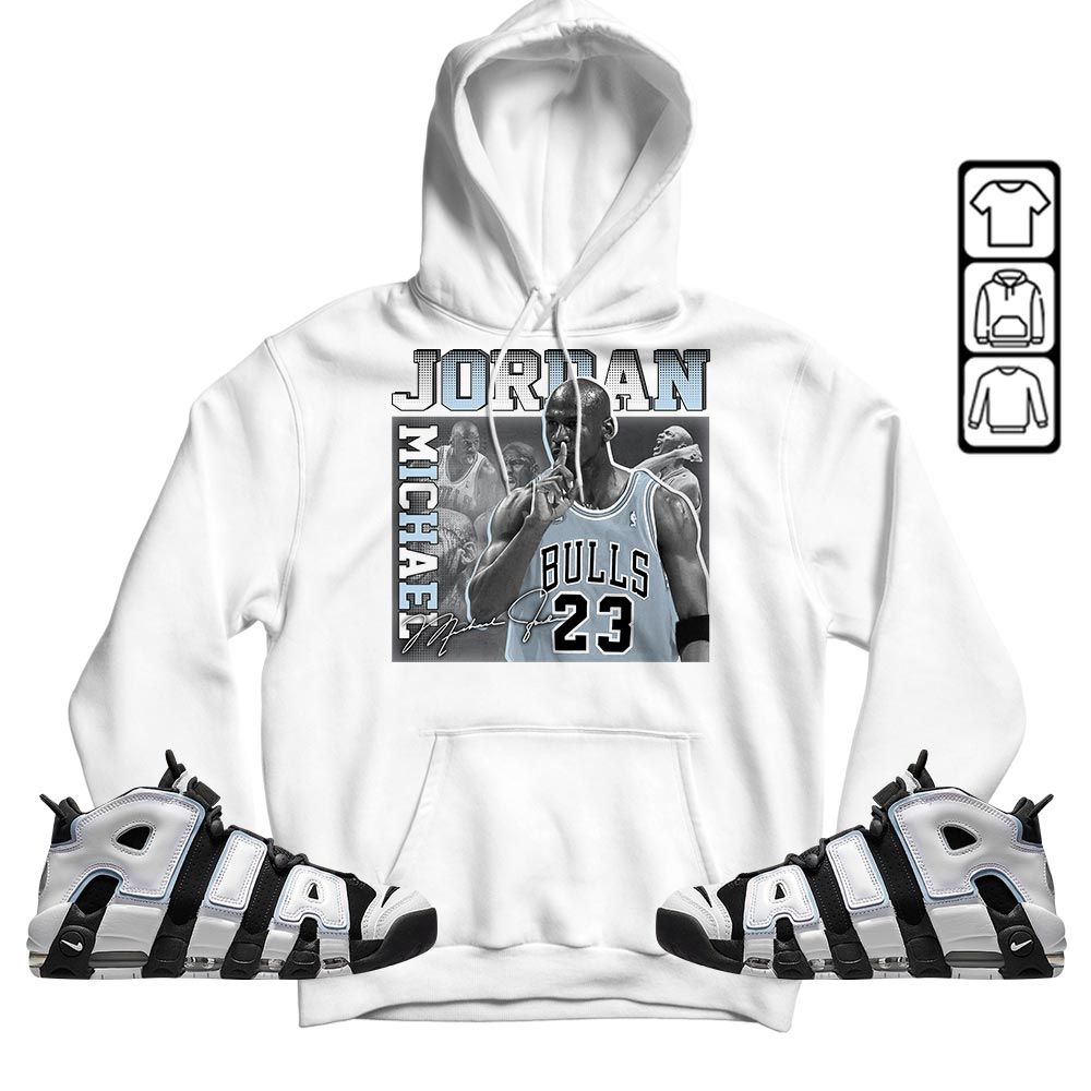 23JD Signature Sneaker Shirt Match Uptempo Cobalt Bliss, Air More Uptempo Cobalt Bliss MKO T-Shirt 23JD Signature Sneaker Shirt Match Uptempo Cobalt Bliss, Air More Uptempo Cobalt Bliss MKO T-Shirt