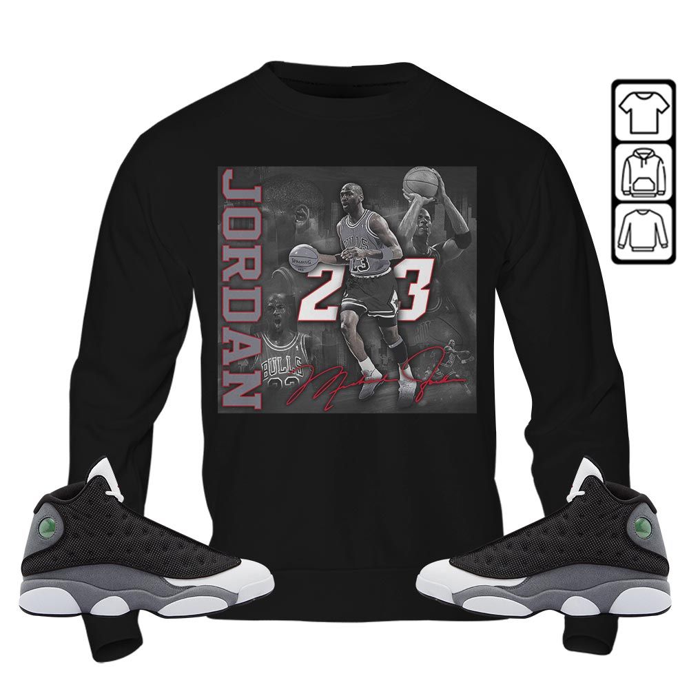 23JD Signature2 Sneaker Shirt Match Black Flint 13s, Jordan Retro 13 Black Flint MKO Hoodie 23JD Signature2 Sneaker Shirt Match Black Flint 13s, Jordan Retro 13 Black Flint MKO Hoodie