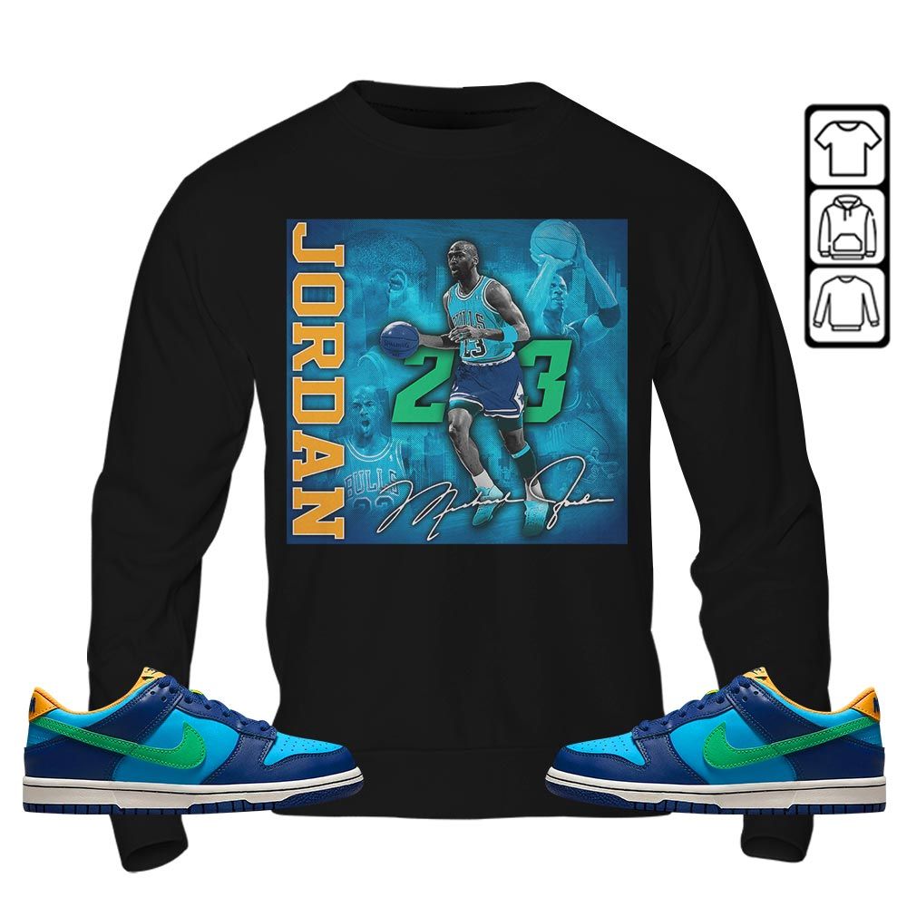 23JD Signature2 Sneaker Shirt Match Dunk Low GS Kyrie, Dunk Low GS Electric Algae MKO T-Shirt 23JD Signature2 Sneaker Shirt Match Dunk Low GS Kyrie, Dunk Low GS Electric Algae MKO T-Shirt