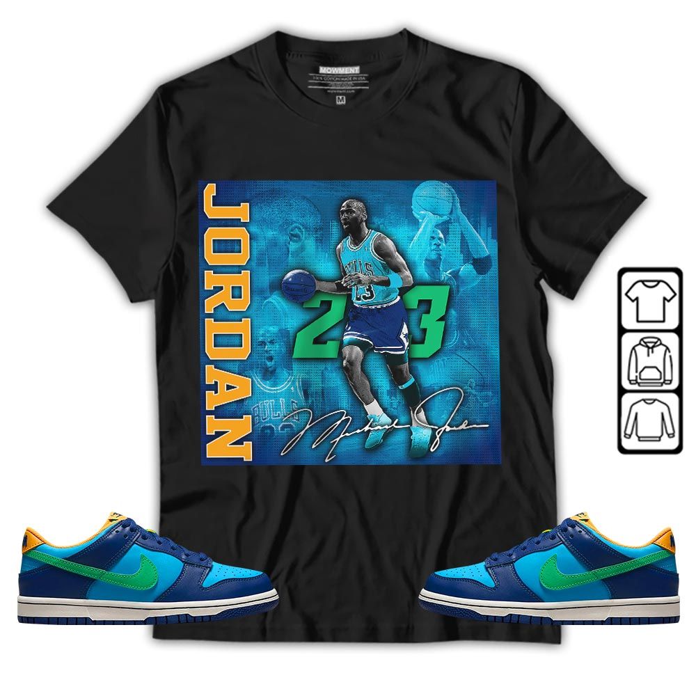 23JD Signature2 Sneaker Shirt Match Dunk Low GS Kyrie, Dunk Low GS Electric Algae MKO T-Shirt 23JD Signature2 Sneaker Shirt Match Dunk Low GS Kyrie, Dunk Low GS Electric Algae MKO T-Shirt