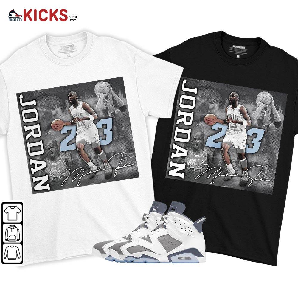 23JD Signature2 Sneaker Shirt Match Retro Cool Grey 6s, Jordan 6 Cool Grey MKO T-Shirt 23JD Signature2 Sneaker Shirt Match Retro Cool Grey 6s, Jordan 6 Cool Grey MKO T-Shirt