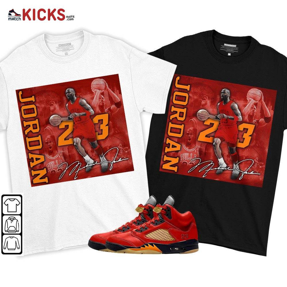 23JD Signature2 Sneaker Shirt Match Retro Mars For Her 5s, Jordan 5 Mars For Her MKO T-Shirt 23JD Signature2 Sneaker Shirt Match Retro Mars For Her 5s, Jordan 5 Mars For Her MKO T-Shirt