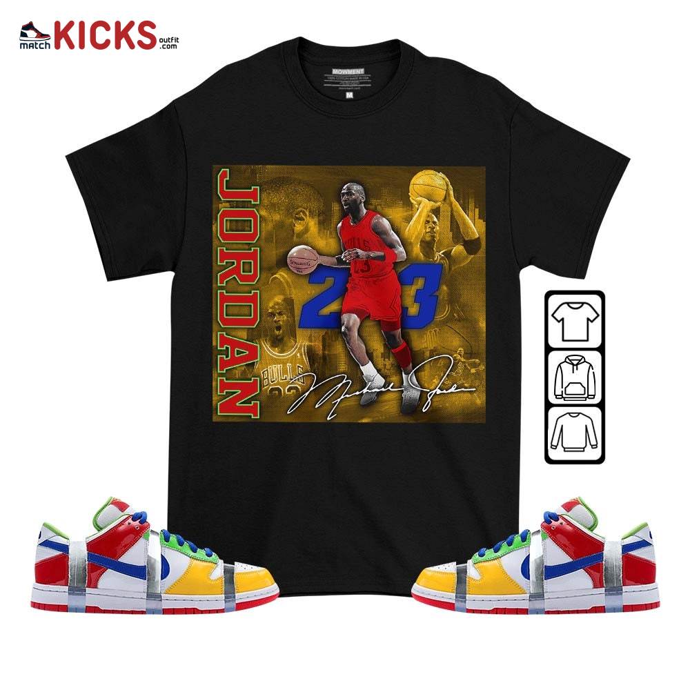 23JD Signature2 Sneaker Shirt Match SB Dunk Low eBay, SB Dunk Low Sandy MKO T-Shirt