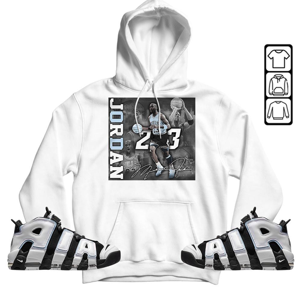 23JD Signature2 Sneaker Shirt Match Uptempo Cobalt Bliss, Air More Uptempo Cobalt Bliss MKO T-Shirt 23JD Signature2 Sneaker Shirt Match Uptempo Cobalt Bliss, Air More Uptempo Cobalt Bliss MKO T-Shirt