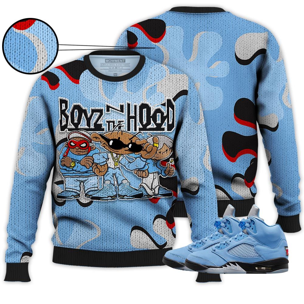 3D Boyz N The Hood Sneaker Shirt Match Retro University Blue 5S, Jordan 5 University Blue Hoodie Sweatshirt Tee All Over Print MKO Shirt 3D Boyz N The Hood Sneaker Shirt Match Retro University Blue 5S, Jordan 5 University Blue Hoodie Sweatshirt Tee All Over Print MKO Shirt