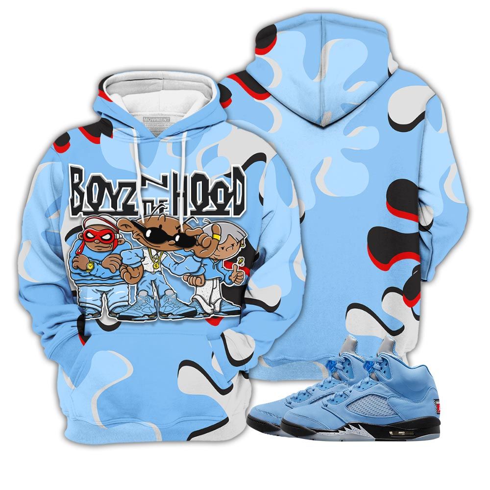 3D Boyz N The Hood Sneaker Shirt Match Retro University Blue 5S, Jordan 5 University Blue Hoodie Sweatshirt Tee All Over Print MKO Shirt 3D Boyz N The Hood Sneaker Shirt Match Retro University Blue 5S, Jordan 5 University Blue Hoodie Sweatshirt Tee All Over Print MKO Shirt