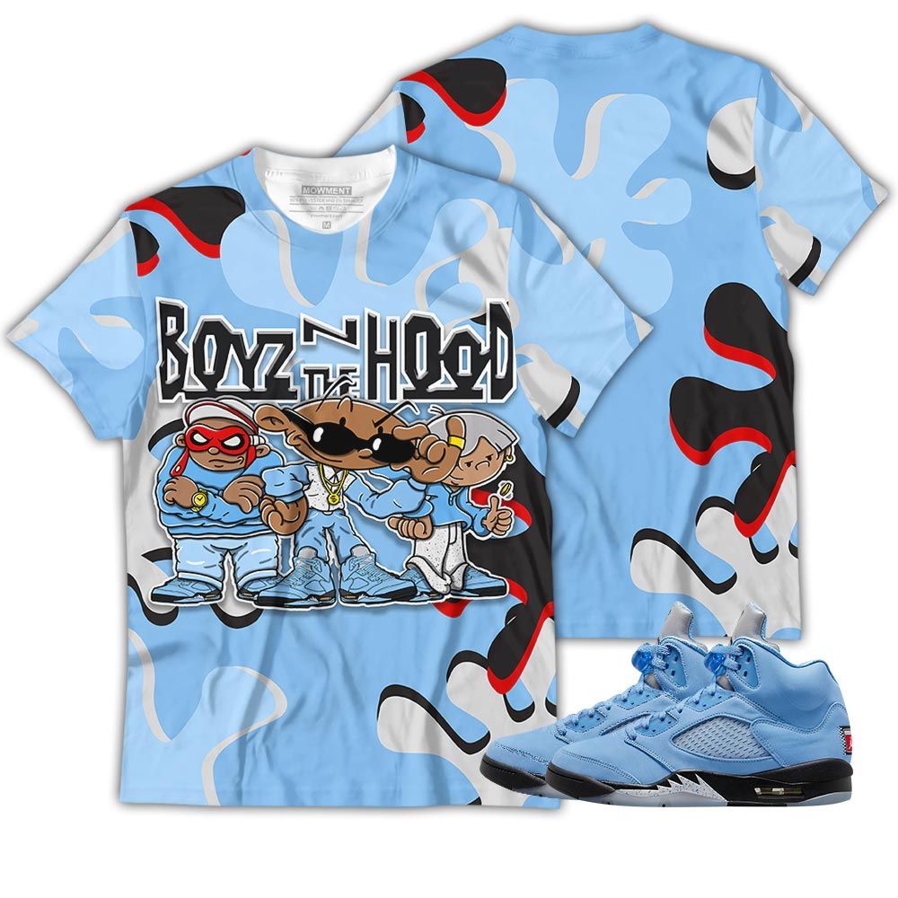 3D Boyz N The Hood Sneaker Shirt Match Retro University Blue 5S, Jordan 5 University Blue Hoodie Sweatshirt Tee All Over Print MKO Shirt 3D Boyz N The Hood Sneaker Shirt Match Retro University Blue 5S, Jordan 5 University Blue Hoodie Sweatshirt Tee All Over Print MKO Shirt