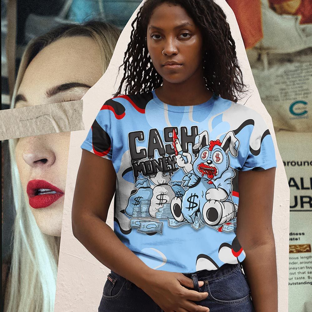 3D Cash Money Bear Sneaker Shirt Match Retro University Blue 5S, Jordan 5 University Blue Hoodie Sweatshirt Tee All Over Print MKO Shirt 3D Cash Money Bear Sneaker Shirt Match Retro University Blue 5S, Jordan 5 University Blue Hoodie Sweatshirt Tee All Over Print MKO Shirt