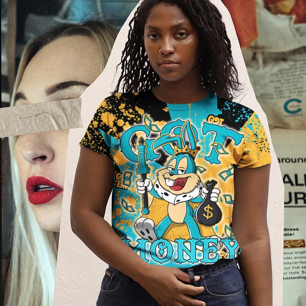 3D Got Money Bunny Sneaker Shirt Match 2023 Retro Aqua 5S, Jordan 5 Aqua Hoodie Sweatshirt Tee All Over Print MKO Shirt 3D Got Money Bunny Sneaker Shirt Match 2023 Retro Aqua 5S, Jordan 5 Aqua Hoodie Sweatshirt Tee All Over Print MKO Shirt