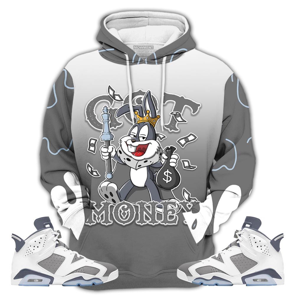 80S Got Money Bunny Sneaker Shirt Match Retro Cool Grey 6S, Jordan 6 Cool Grey Hoodie Sweatshirt Tee All Over Print MKO Shirt 80S Got Money Bunny Sneaker Shirt Match Retro Cool Grey 6S, Jordan 6 Cool Grey Hoodie Sweatshirt Tee All Over Print MKO Shirt