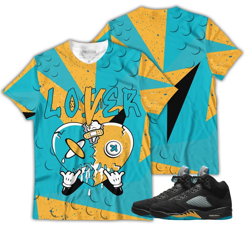 90S Loser Lover Drip Heart Sneaker Shirt Match 2023 Retro Aqua 5S, Jordan 5 Aqua Hoodie Sweatshirt Tee All Over Print MKO Shirt 90S Loser Lover Drip Heart Sneaker Shirt Match 2023 Retro Aqua 5S, Jordan 5 Aqua Hoodie Sweatshirt Tee All Over Print MKO Shirt