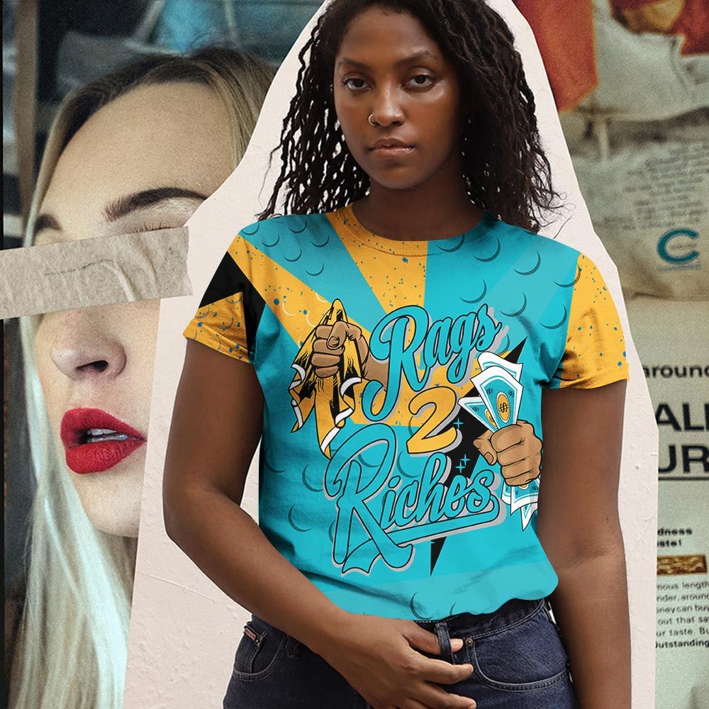90S Rag 2 Riches Sneaker Shirt Match 2023 Retro Aqua 5S, Jordan 5 Aqua Hoodie Sweatshirt Tee All Over Print MKO Shirt 90S Rag 2 Riches Sneaker Shirt Match 2023 Retro Aqua 5S, Jordan 5 Aqua Hoodie Sweatshirt Tee All Over Print MKO Shirt