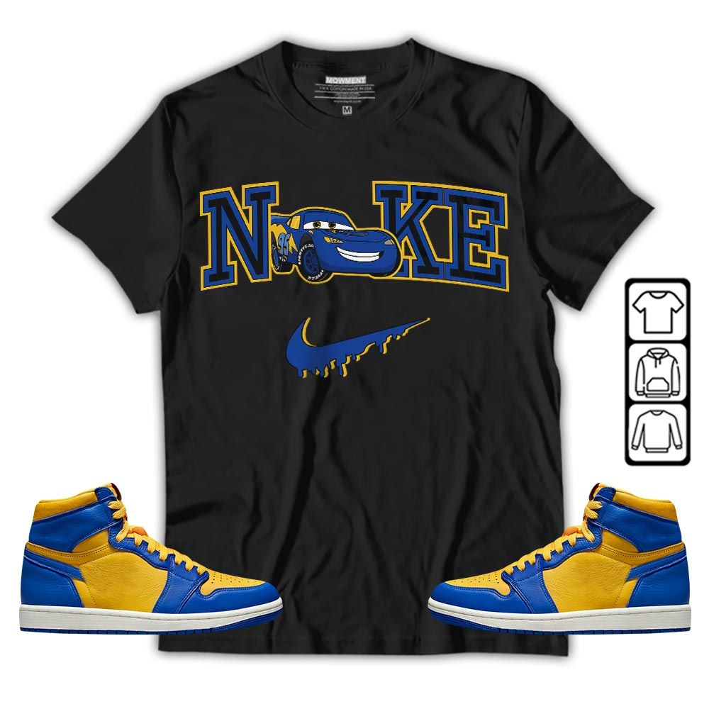 95 Mcqueen Car Fast Sneaker Shirt Match 2023 Laney 1s, Jordan 1 Retro High Laney MKO T-Shirt 95 Mcqueen Car Fast Sneaker Shirt Match 2023 Laney 1s, Jordan 1 Retro High Laney MKO T-Shirt