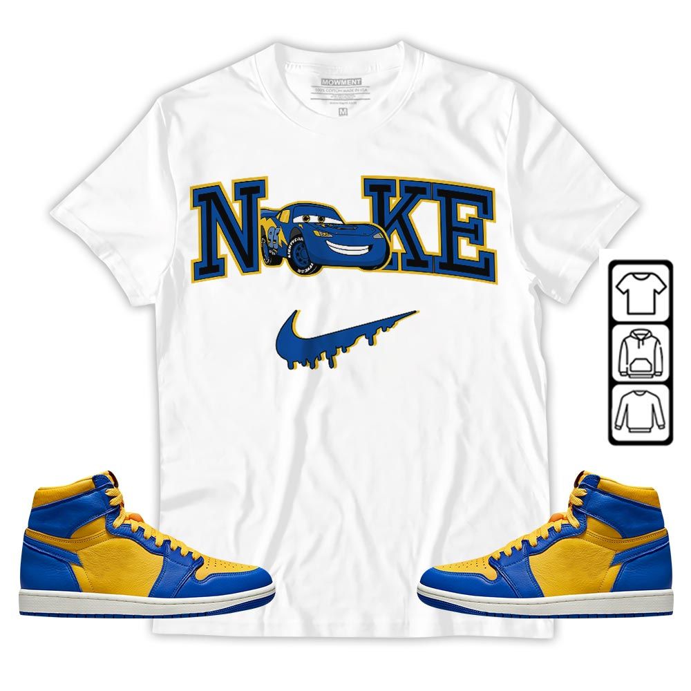 95 Mcqueen Car Fast Sneaker Shirt Match 2023 Laney 1s, Jordan 1 Retro High Laney MKO T-Shirt 95 Mcqueen Car Fast Sneaker Shirt Match 2023 Laney 1s, Jordan 1 Retro High Laney MKO T-Shirt