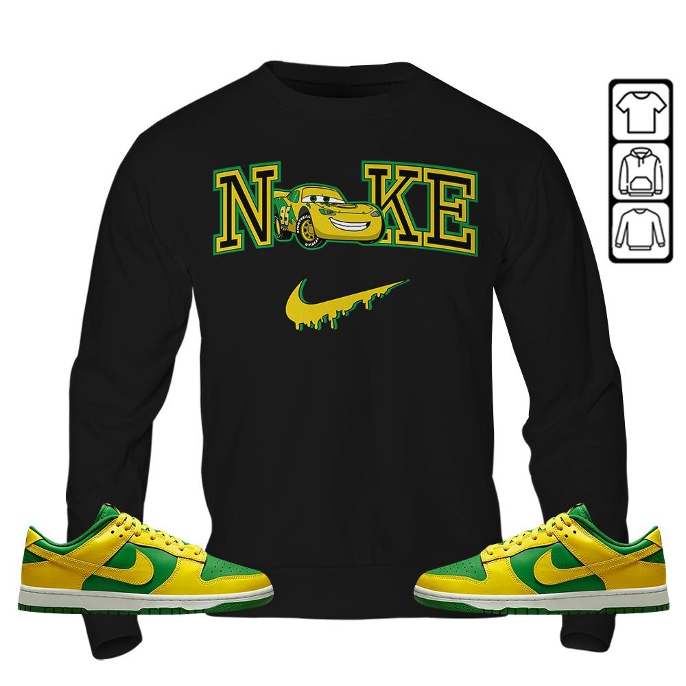95 Mcqueen Car Fast Sneaker Shirt Match 2023 Reverse Brazil, Dunk Low Reverse Brazil MKO T-Shirt 95 Mcqueen Car Fast Sneaker Shirt Match 2023 Reverse Brazil, Dunk Low Reverse Brazil MKO T-Shirt