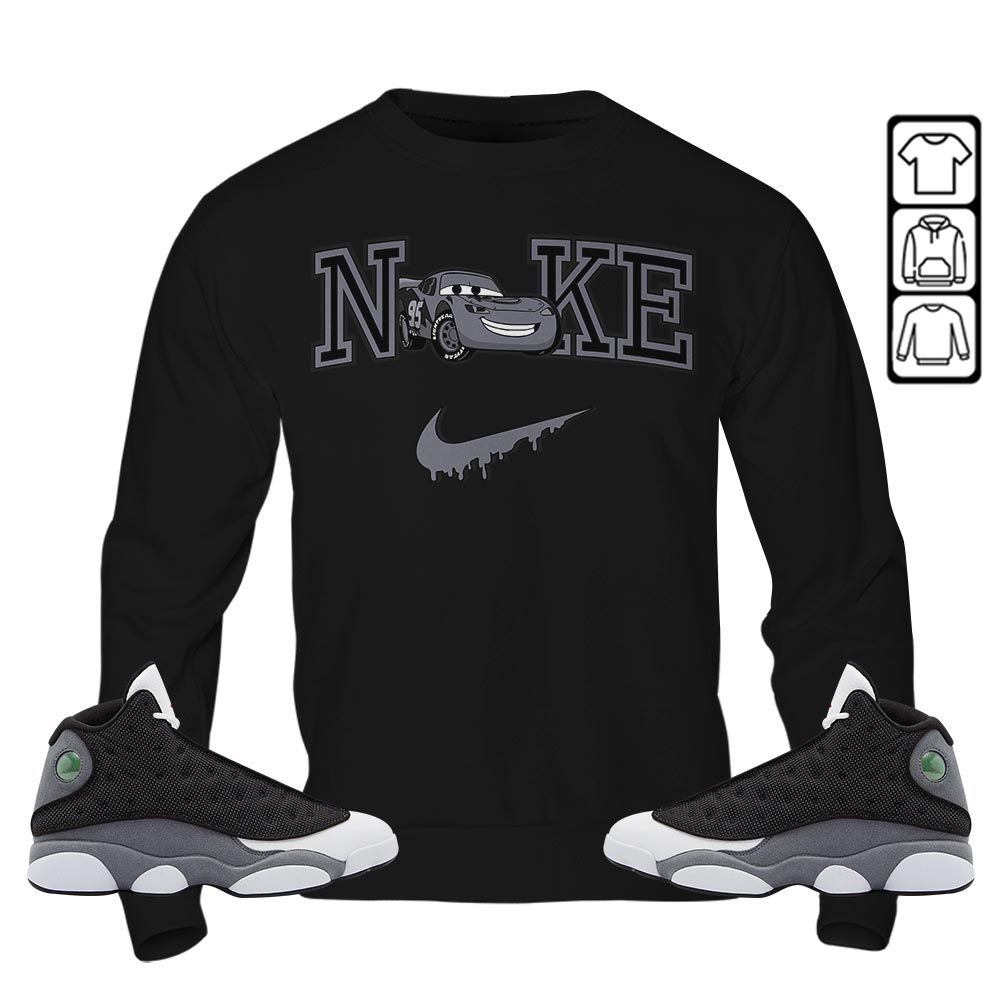 95 Mcqueen Car Fast Sneaker Shirt Match Black Flint 13s, Jordan Retro 13 Black Flint MKO T-Shirt 95 Mcqueen Car Fast Sneaker Shirt Match Black Flint 13s, Jordan Retro 13 Black Flint MKO T-Shirt
