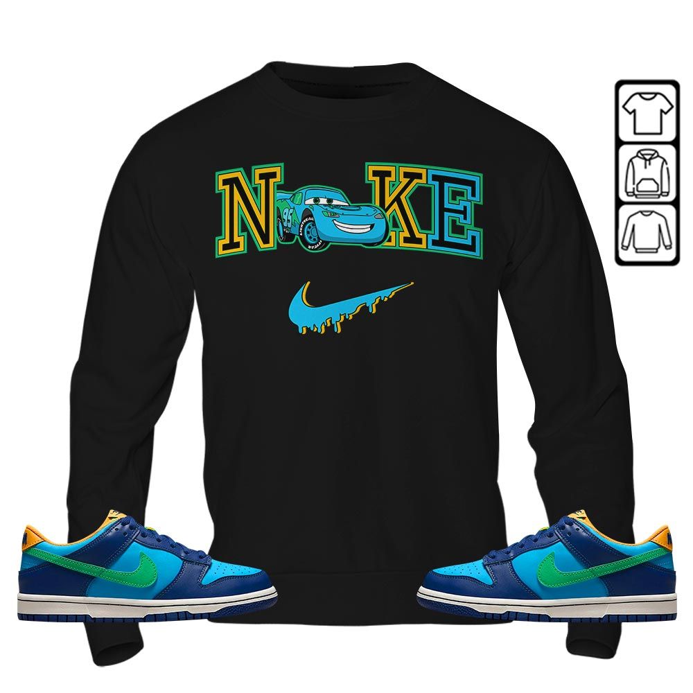 95 Mcqueen Car Fast Sneaker Shirt Match Dunk Low GS Kyrie, Dunk Low GS Electric Algae MKO T-Shirt 95 Mcqueen Car Fast Sneaker Shirt Match Dunk Low GS Kyrie, Dunk Low GS Electric Algae MKO T-Shirt