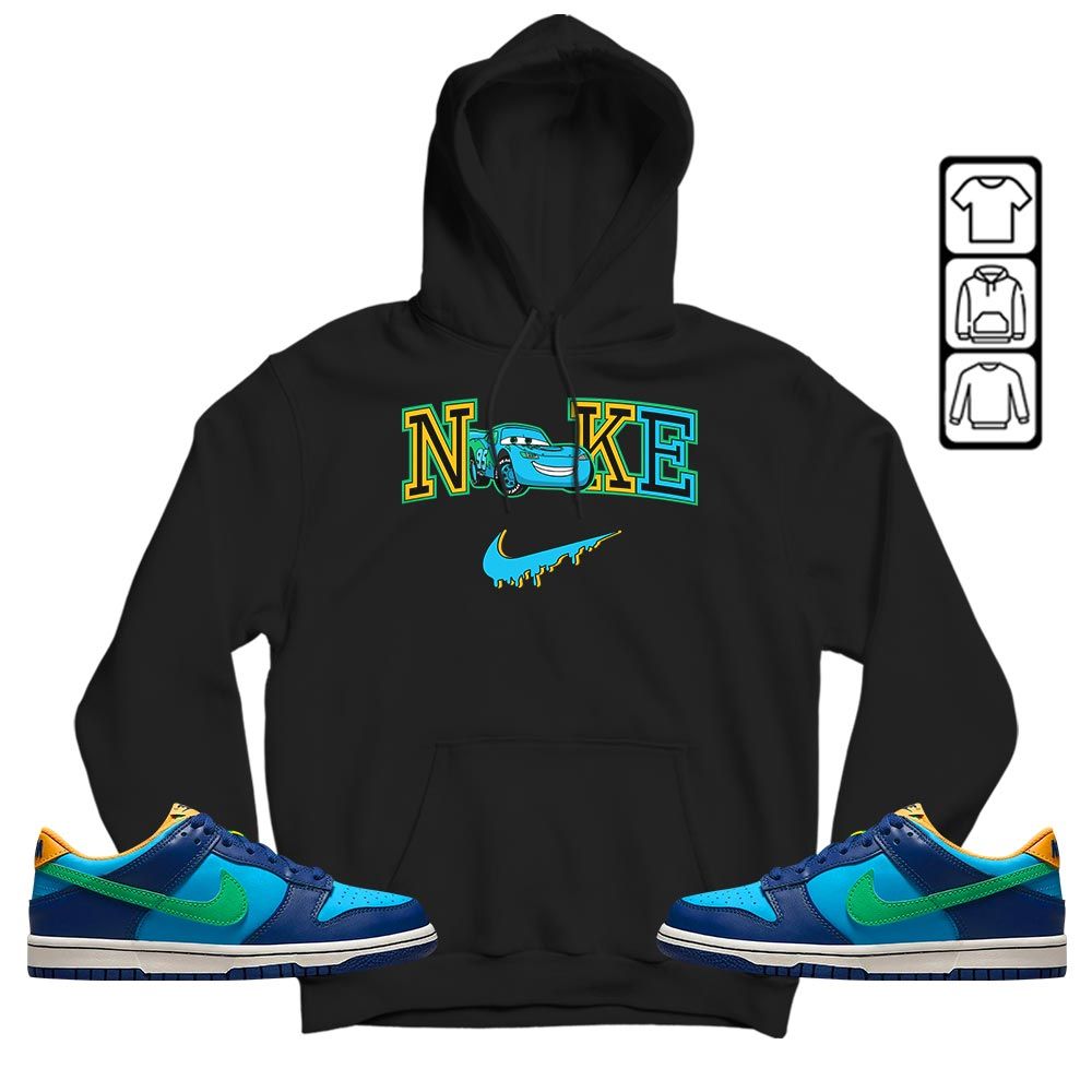 95 Mcqueen Car Fast Sneaker Shirt Match Dunk Low GS Kyrie, Dunk Low GS Electric Algae MKO T-Shirt 95 Mcqueen Car Fast Sneaker Shirt Match Dunk Low GS Kyrie, Dunk Low GS Electric Algae MKO T-Shirt