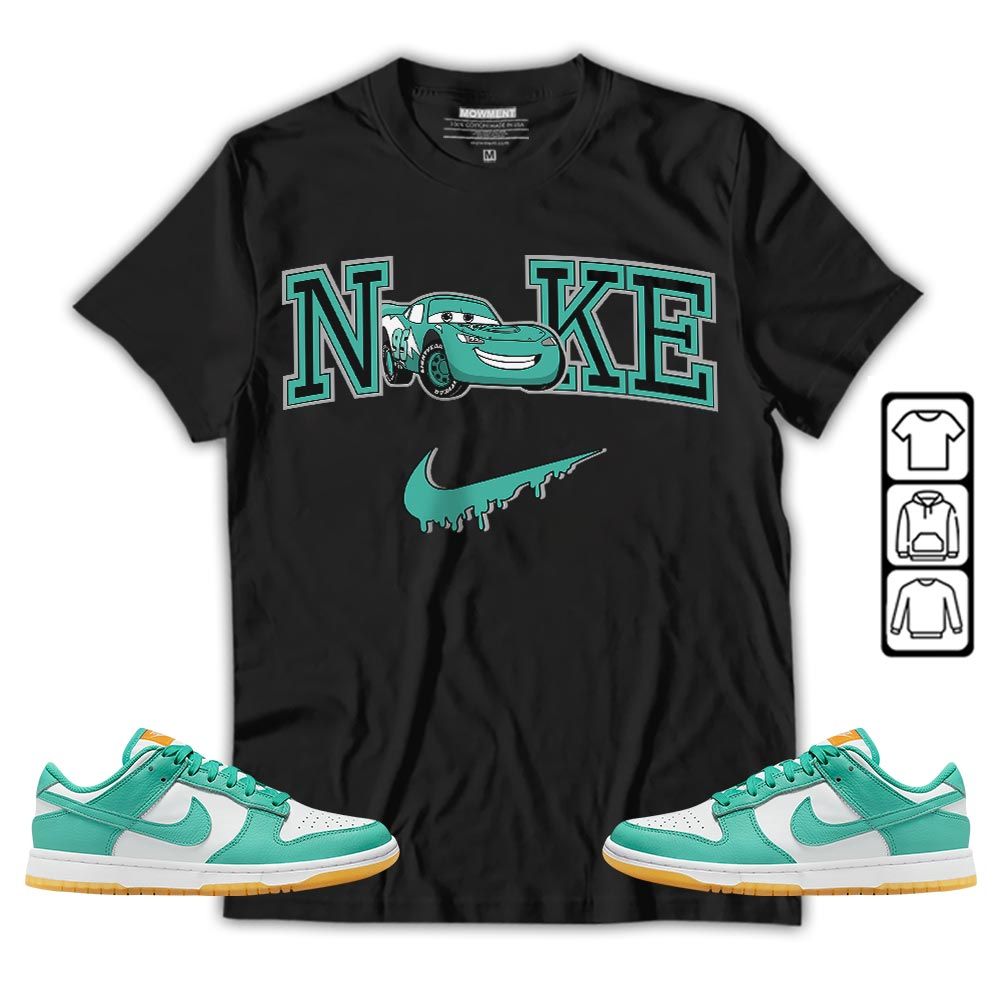 95 Mcqueen Car Fast Sneaker Shirt Match Dunk Low Turquoise, Dunk Low Teal Zeal MKO T-Shirt 95 Mcqueen Car Fast Sneaker Shirt Match Dunk Low Turquoise, Dunk Low Teal Zeal MKO T-Shirt