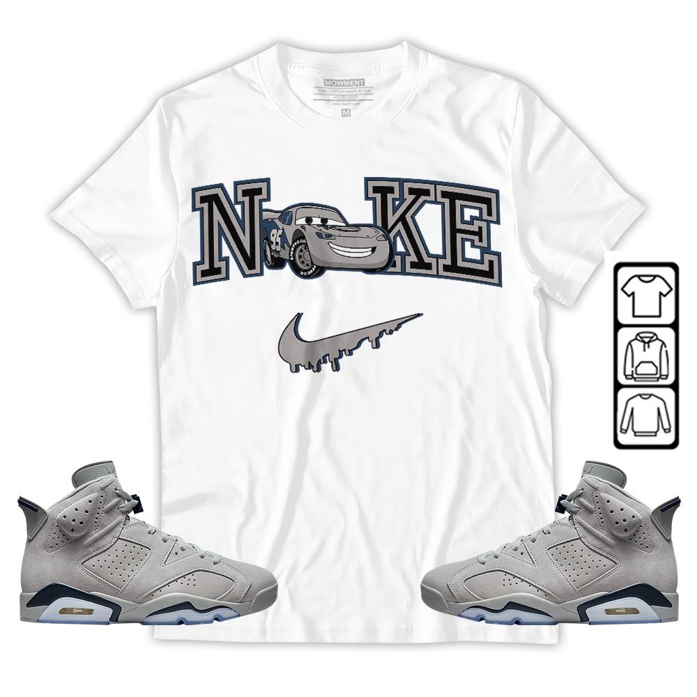 95 Mcqueen Car Fast Sneaker Shirt Match Georgetown 6s, Jordan 6 Retro Georgetown MKO T-Shirt 95 Mcqueen Car Fast Sneaker Shirt Match Georgetown 6s, Jordan 6 Retro Georgetown MKO T-Shirt