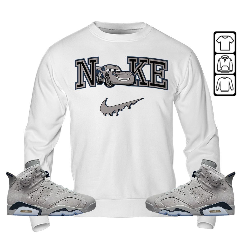 95 Mcqueen Car Fast Sneaker Shirt Match Georgetown 6s, Jordan 6 Retro Georgetown MKO T-Shirt 95 Mcqueen Car Fast Sneaker Shirt Match Georgetown 6s, Jordan 6 Retro Georgetown MKO T-Shirt